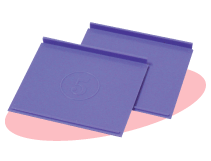 A型5円用仕切板・紫